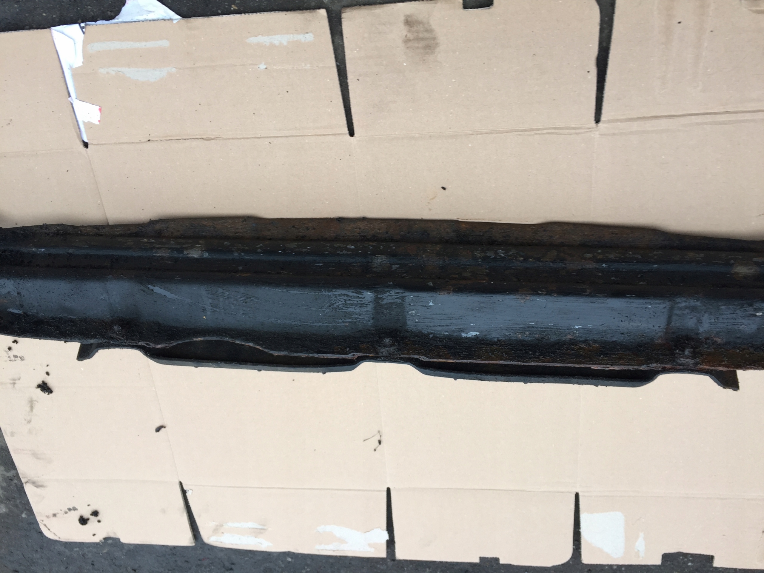 AUDI Q7 4L sider below bumper pillar front