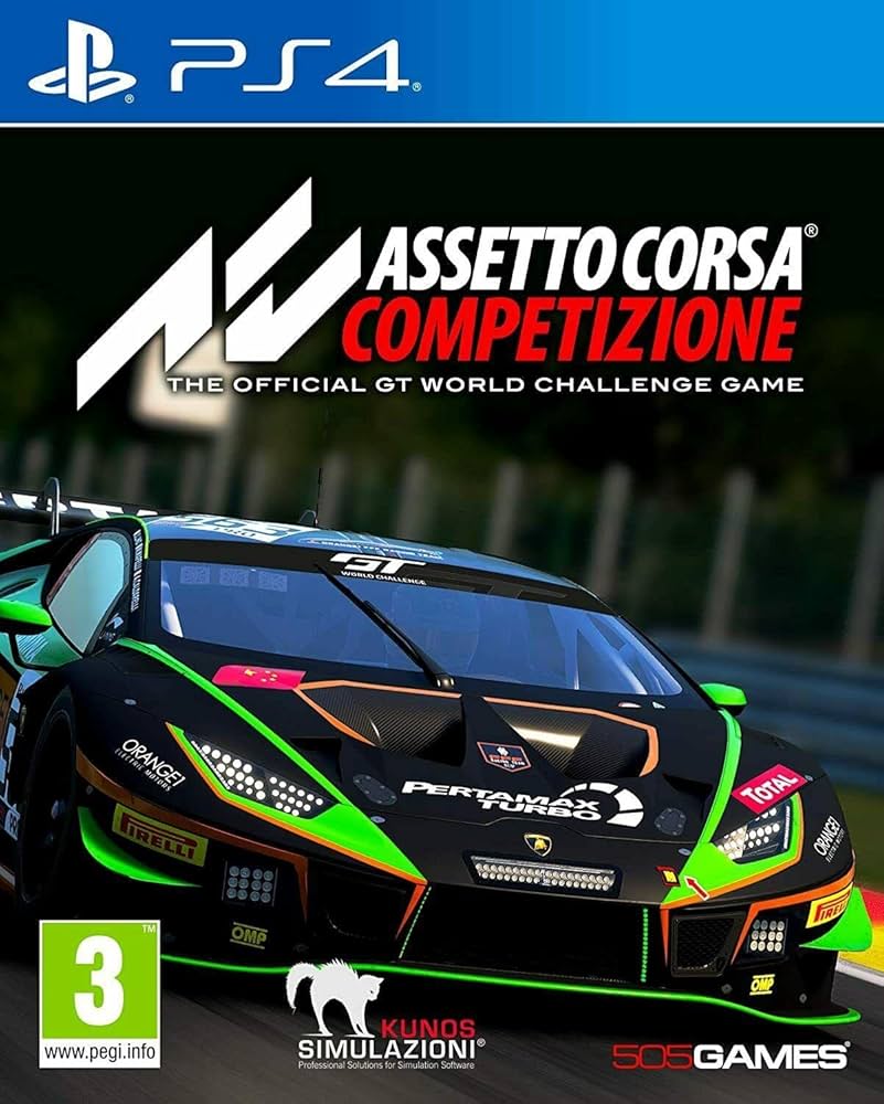 Assetto Corsa Competizione Po Polsku (PS4) Nowa Folia