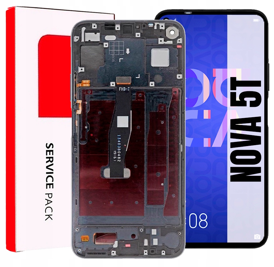 Displej Pro Huawei Nova 5T Originální LCD Displej Rámeček