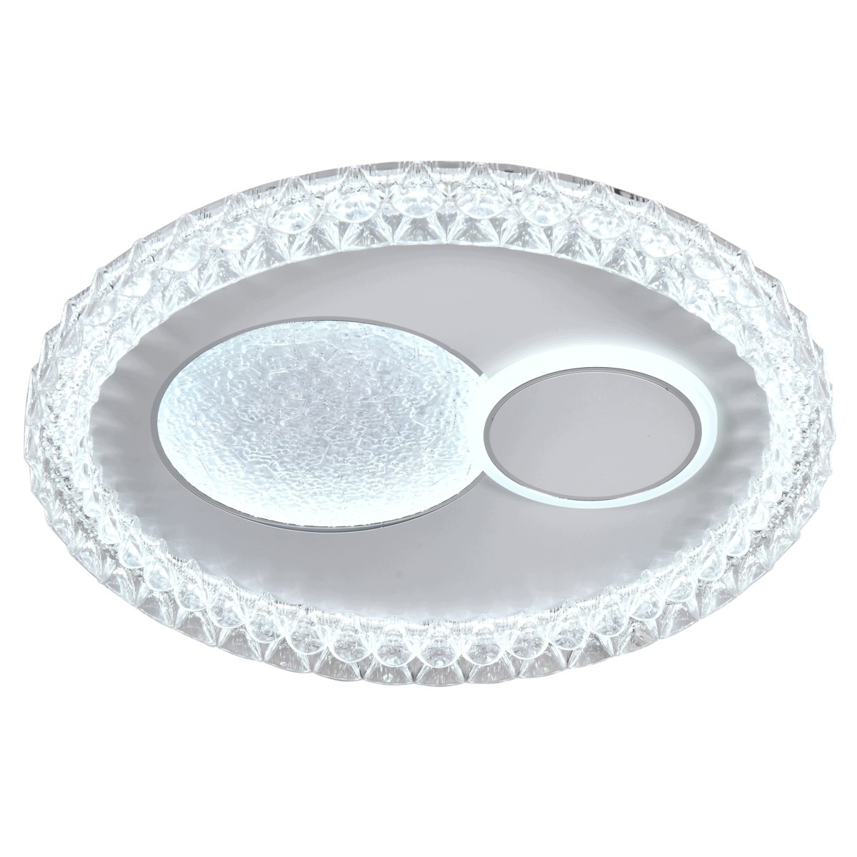 Cartal, Moderný, dekoratívny, okrúhly stropné svietidlo, 48 cm, 5100LM, 3K-6K
