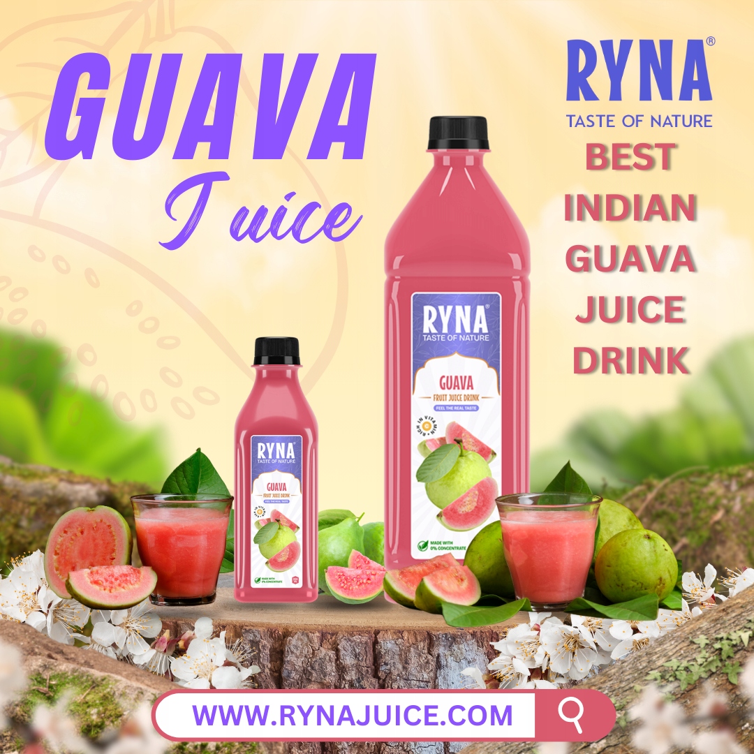 RYNA GUAVA JUICE DRINK 1L Manufacturer code 8096