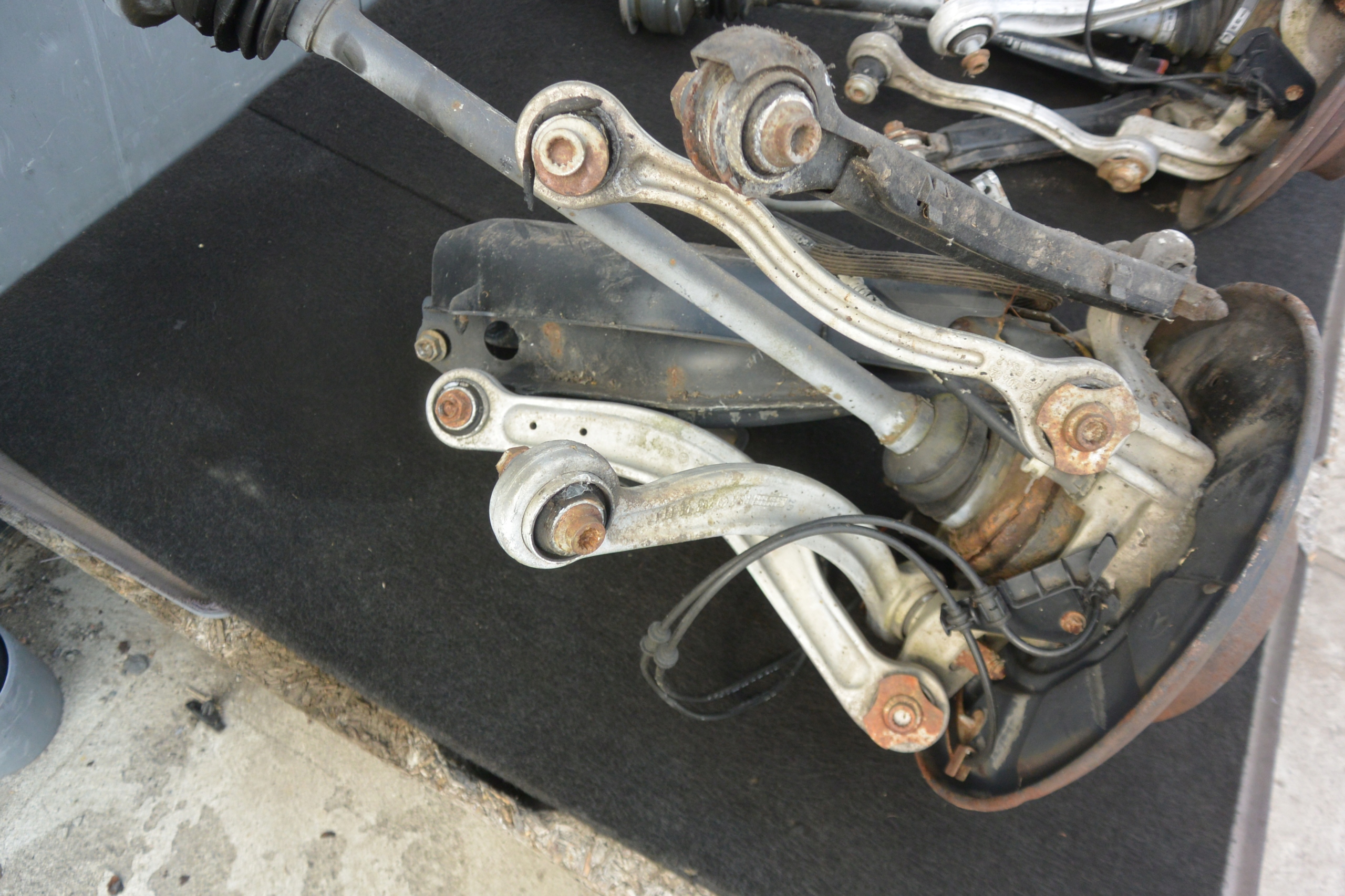 swing arm semi-axis rear part MERCEDES W212