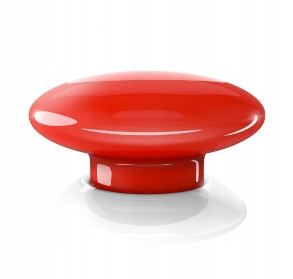 Fibaro FGPB-101-3 ZW5 The Button Červený Tlačítkový ovladač