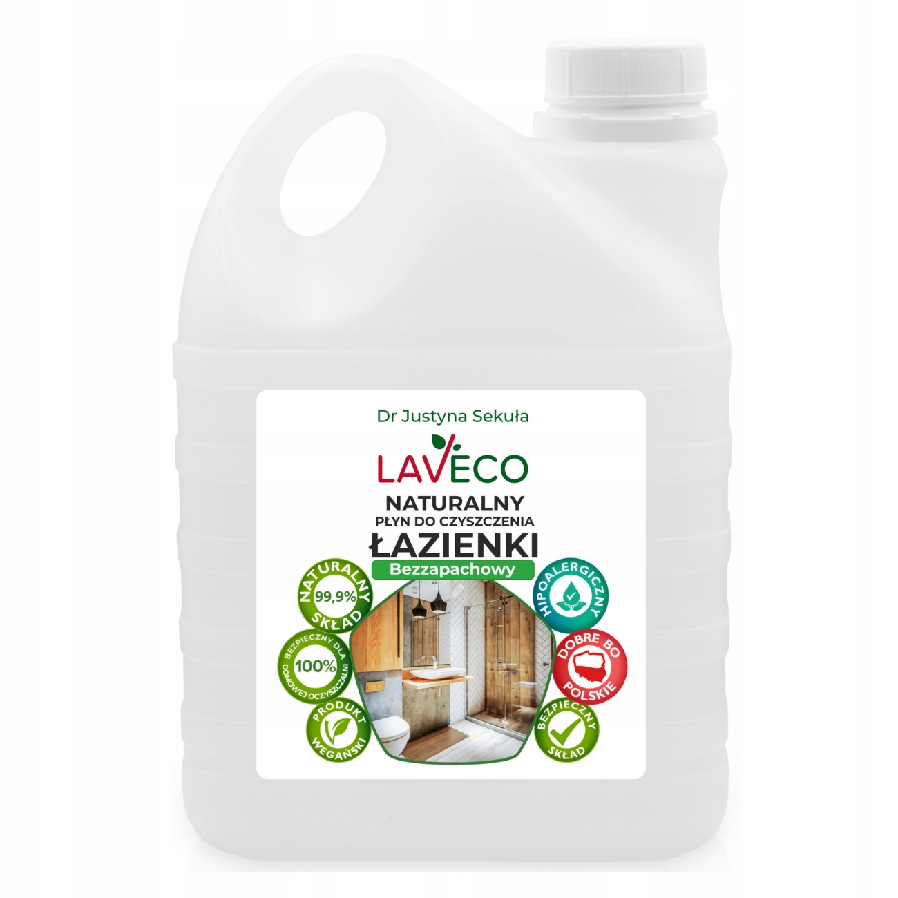 Levně Laveco Přírodní čisticí přípravek do koupelny – be