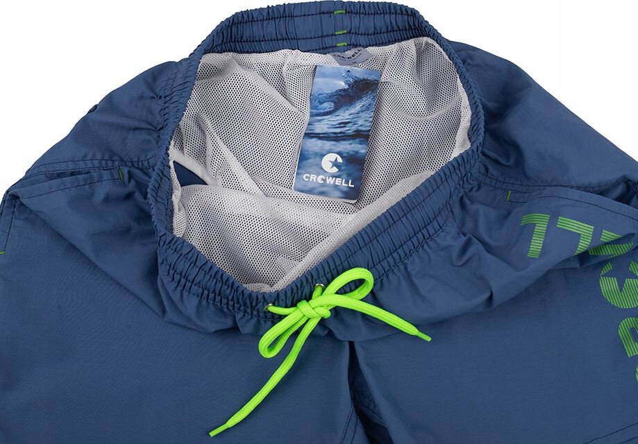 SZORTY SPODENKI KĄPIELOWE CROWELL DIVER NIEBIESKIE r XL Kolor dominujący niebieski