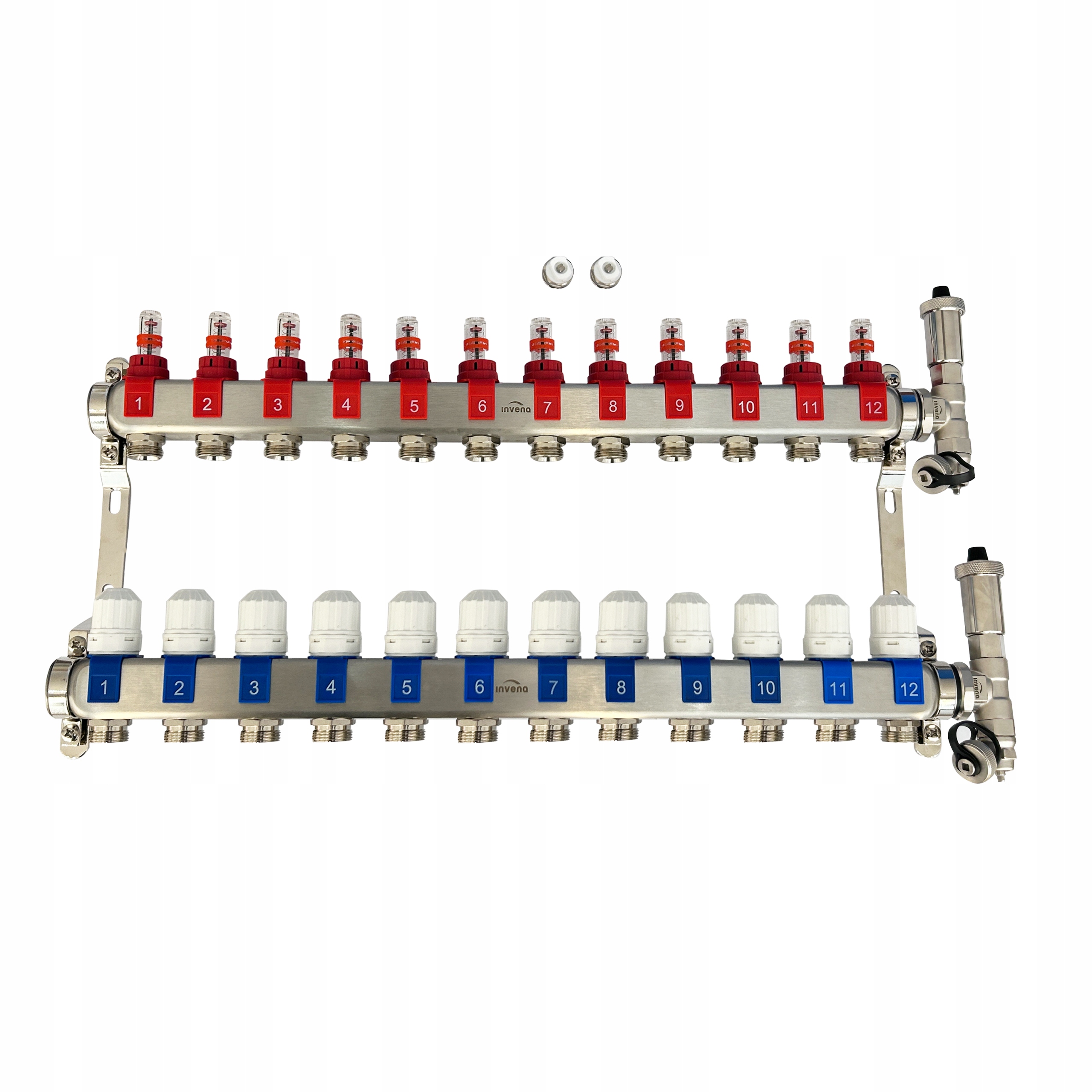 Rozdělovač Nerezového Podlahového Vytápění Inox Plus 3-OKRUHOVÝ Prov.