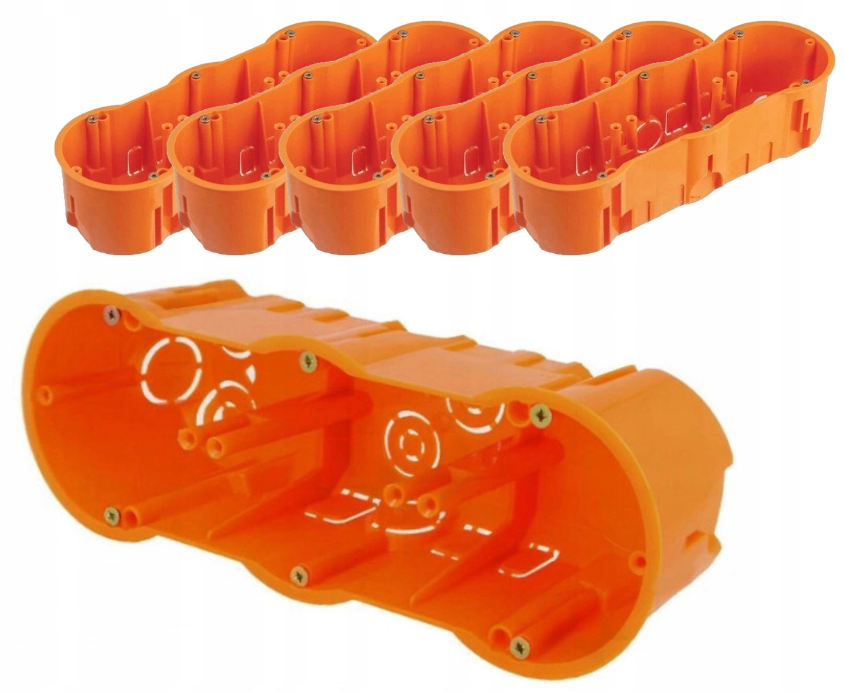 

Puszka Elektryczna Podtynkowa Potrójna PK60 6SZT