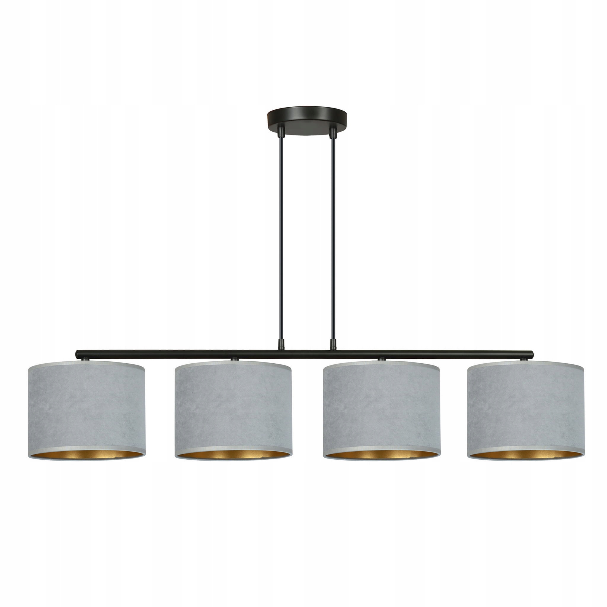 Závesná Lampa luster Emibig 4xE27 60W Hilde Gray