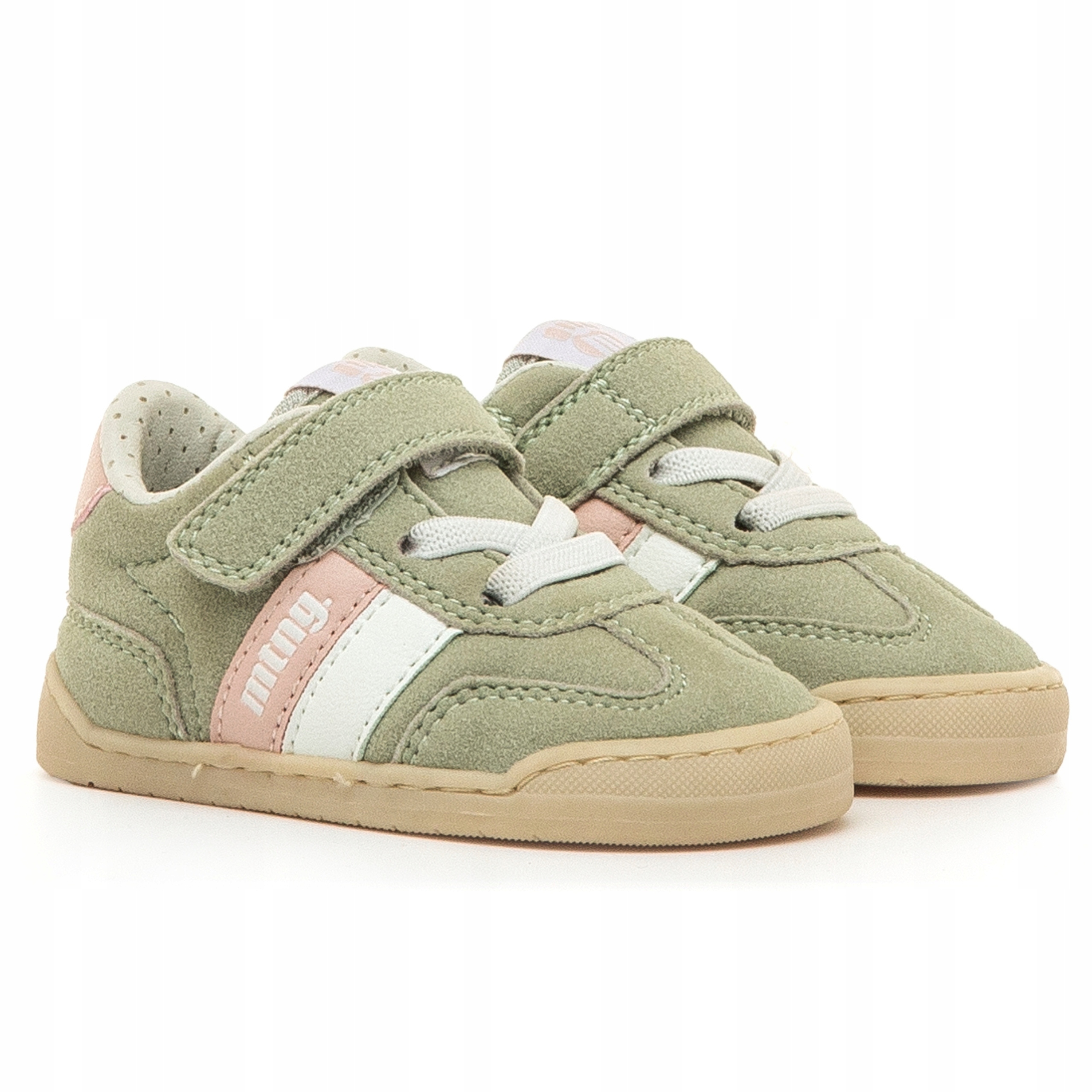 Mtng 49060-C59347 Lekkie Miękkie Buty Barefoot Wiosenne Zielone Różowe R 21