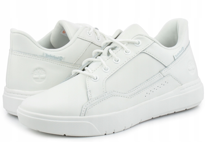 Timberland Sportovní Pánské Kožené Bílé Boty Na Léto 47,5 6AC