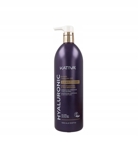 Kativa Hyaluronic Keratin Q10 Posilující kondicionér s keratinem 1000 ml