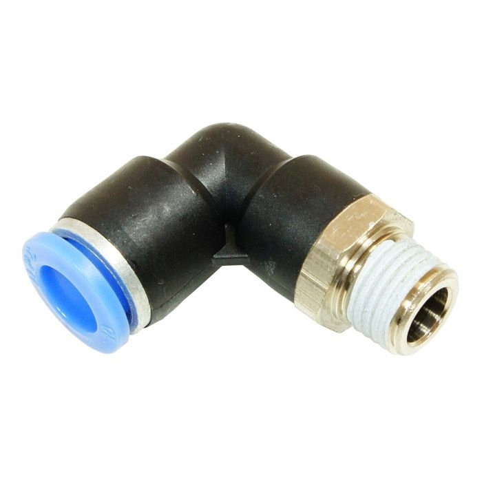 

Złączka Wtykowa Kątowa 6 mm, Gwint 1/4"