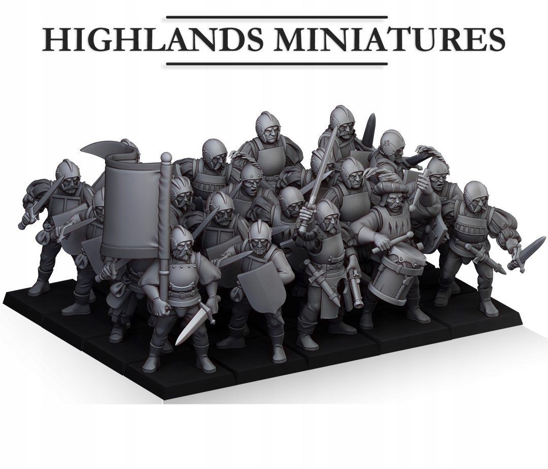 Sunland Troops with Swords x20 - Minifaktura