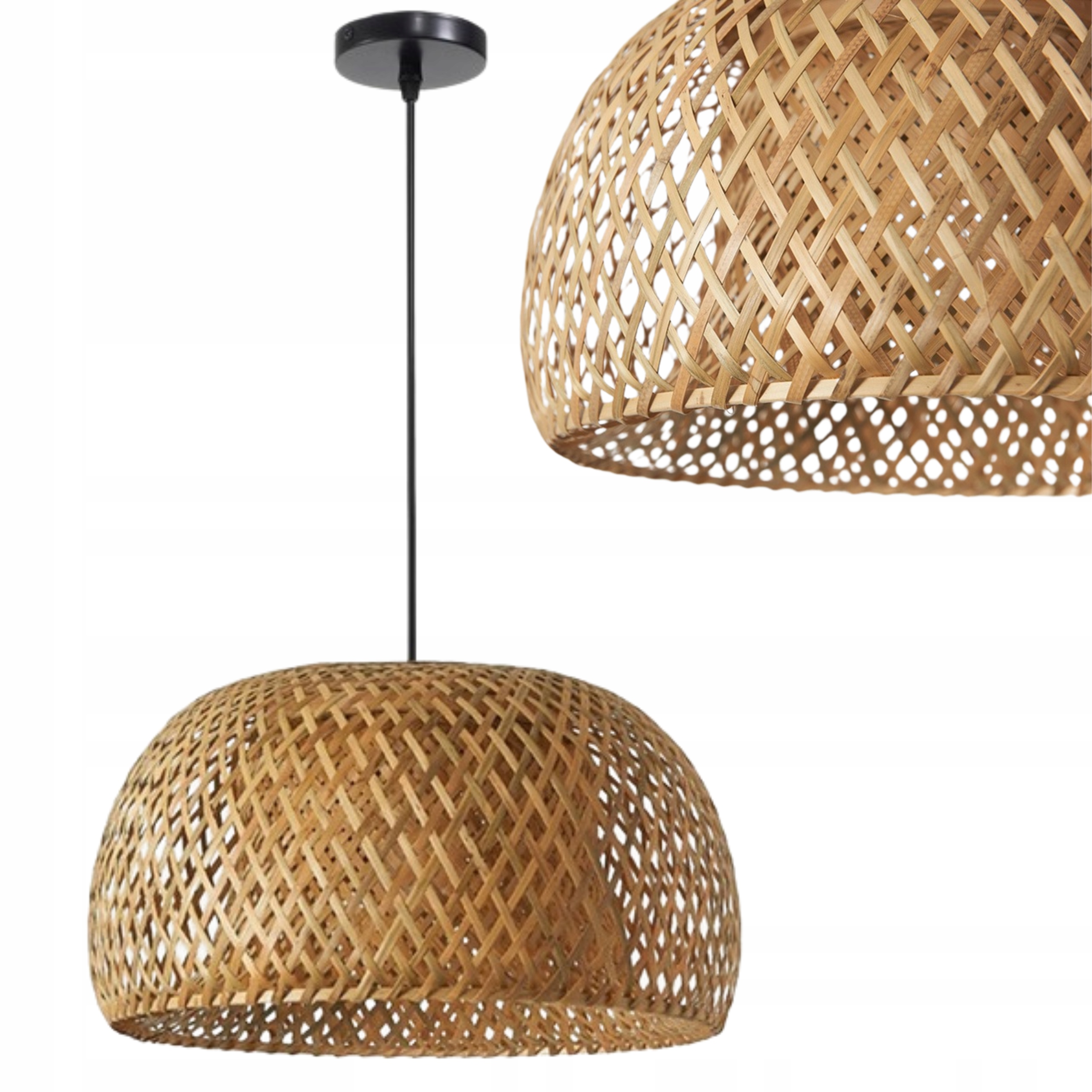 Pletená Závěsná Stropní Lampa Boho Stropní Lustr Do Obývacího Pokoje Boho