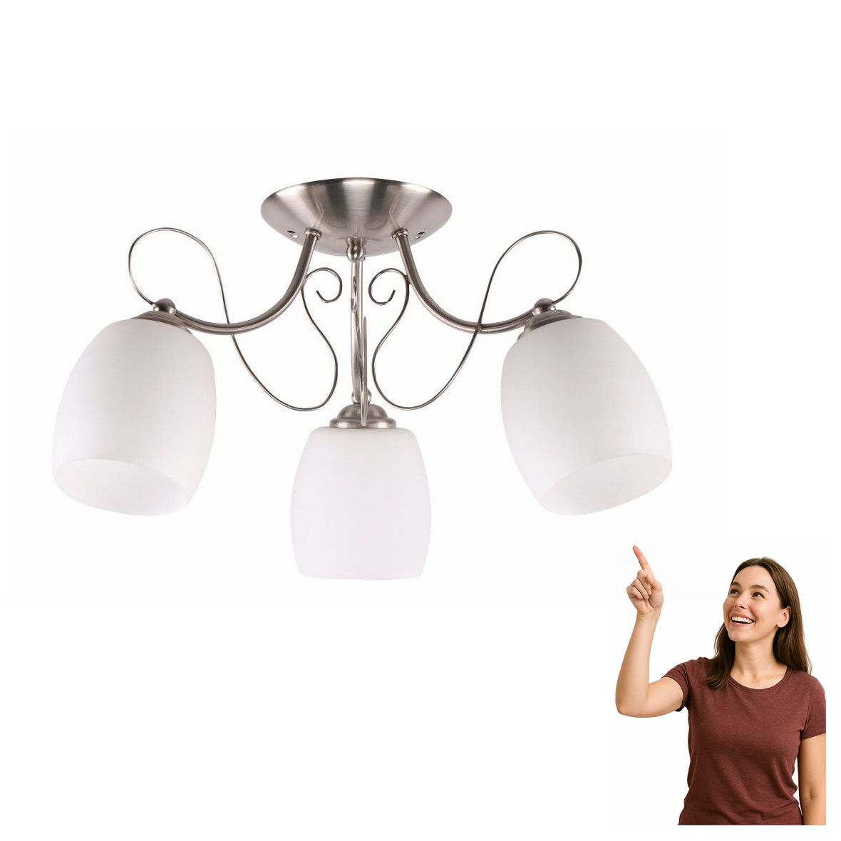 Stropná lampa Amba 33-78025 Candellux
