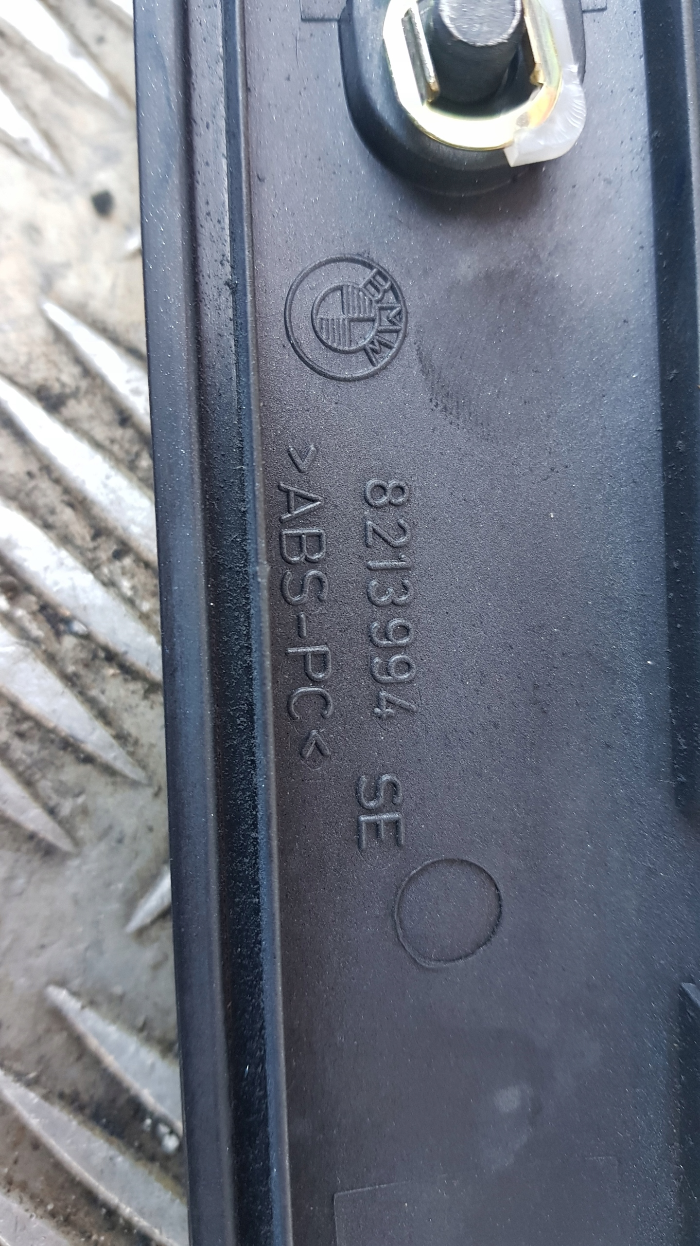BMW E46 moulding DEKOR door left right front LIFT