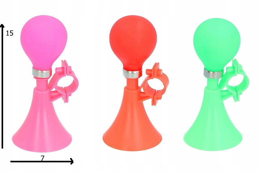 Trąbka Klakson Dzwonek na Rower Hulajnoga kolory Kod producenta R1328