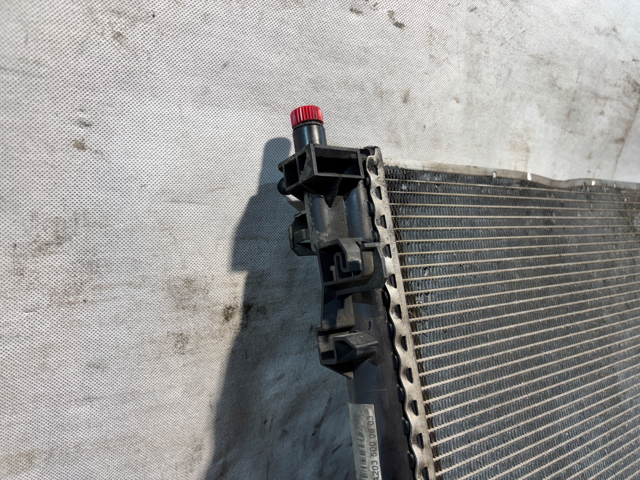 water cooler Mercedes W203 2,2CDI A2035000603