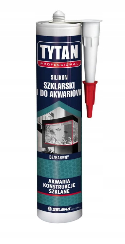 Silikon szklarski, akwarystyczny 280ml Bezbarwny