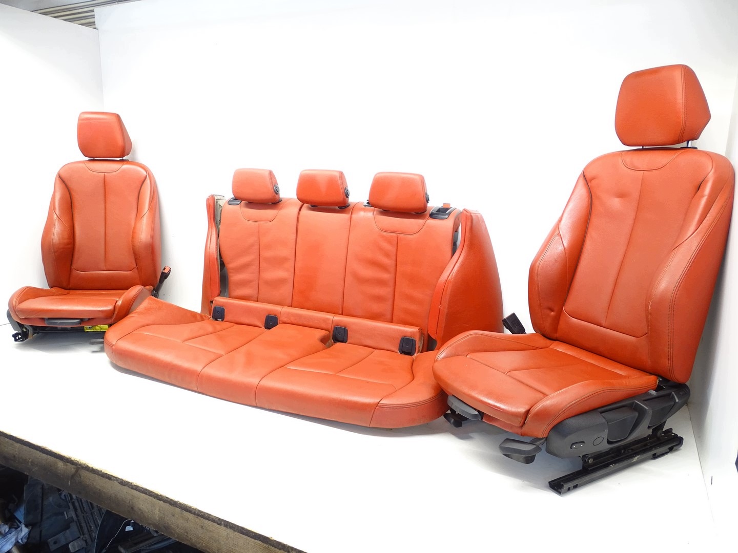 Sitze Sitz vorne Sitz heck Leder KOMPLET BMW F20 rote