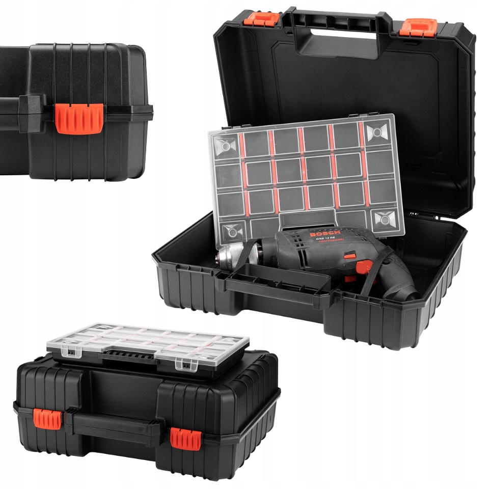 

Zestaw Skrzynka na elektronarzędzia Organizer