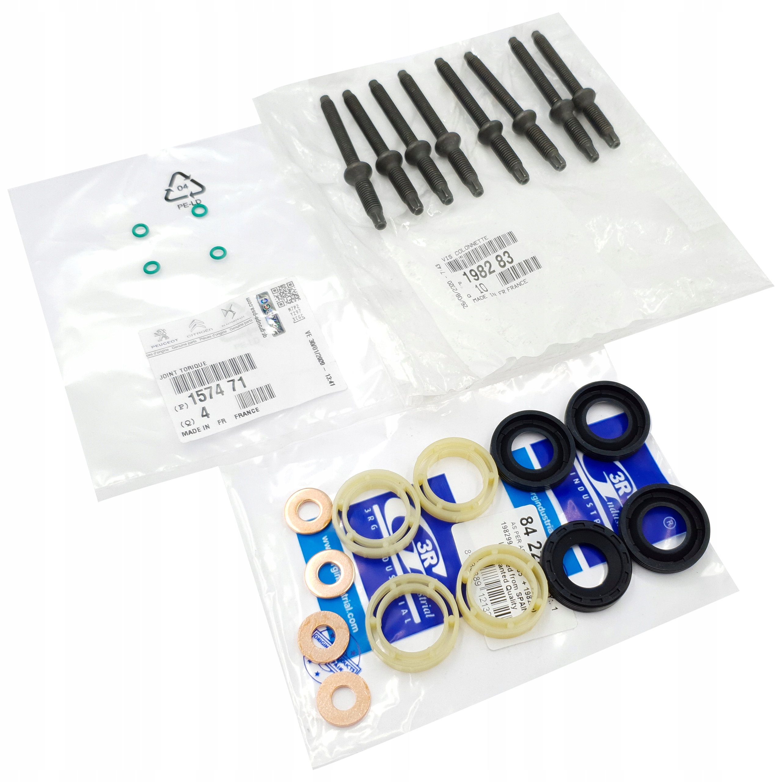 USZCZELNIACZ WTRYSKIWACZA KPL.NAPRAW 1.6 HDI TDCI