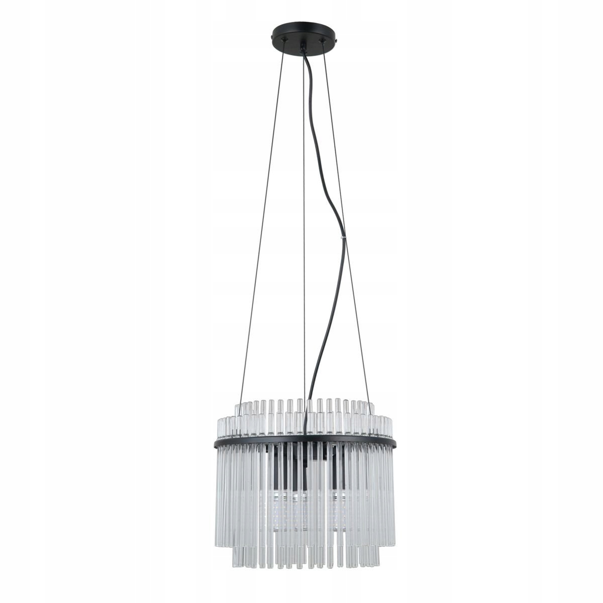 Závesná lampa Bonte Italux čierna PND-40929-3A-BK