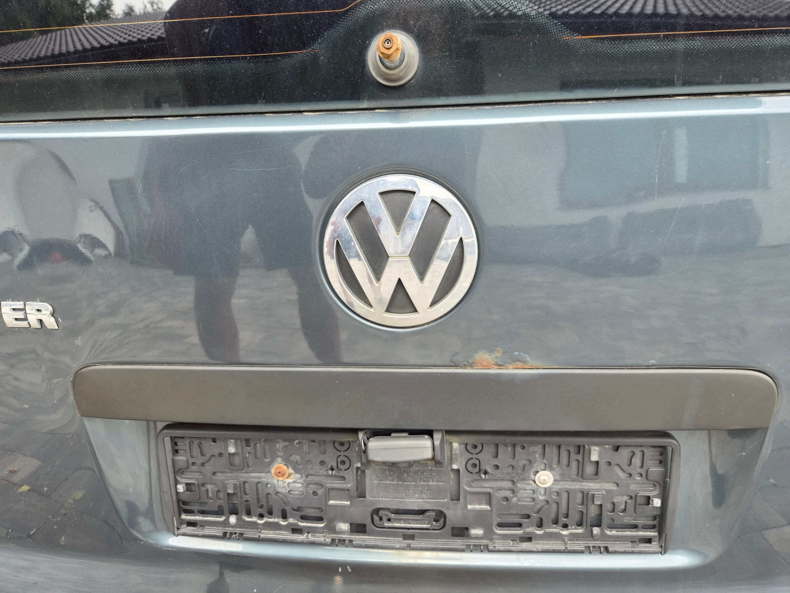 trunk door cover boot VW T5 T5 lift rear part