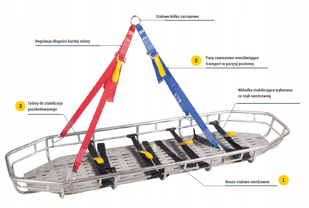 NOSZE STALOWE NIERDZEWNE NIEROZKŁADANE DX 031G