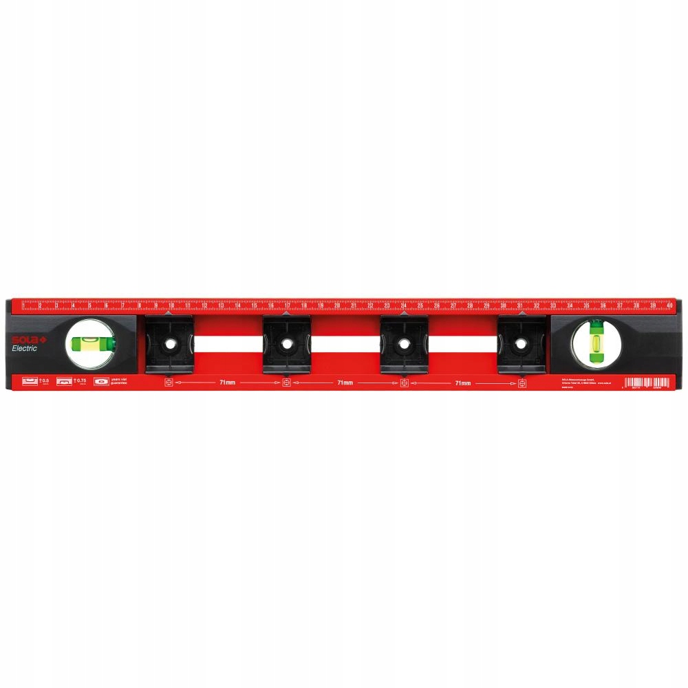 Sola Vodováha pro alu elektrikáře 41 cm 2 libely