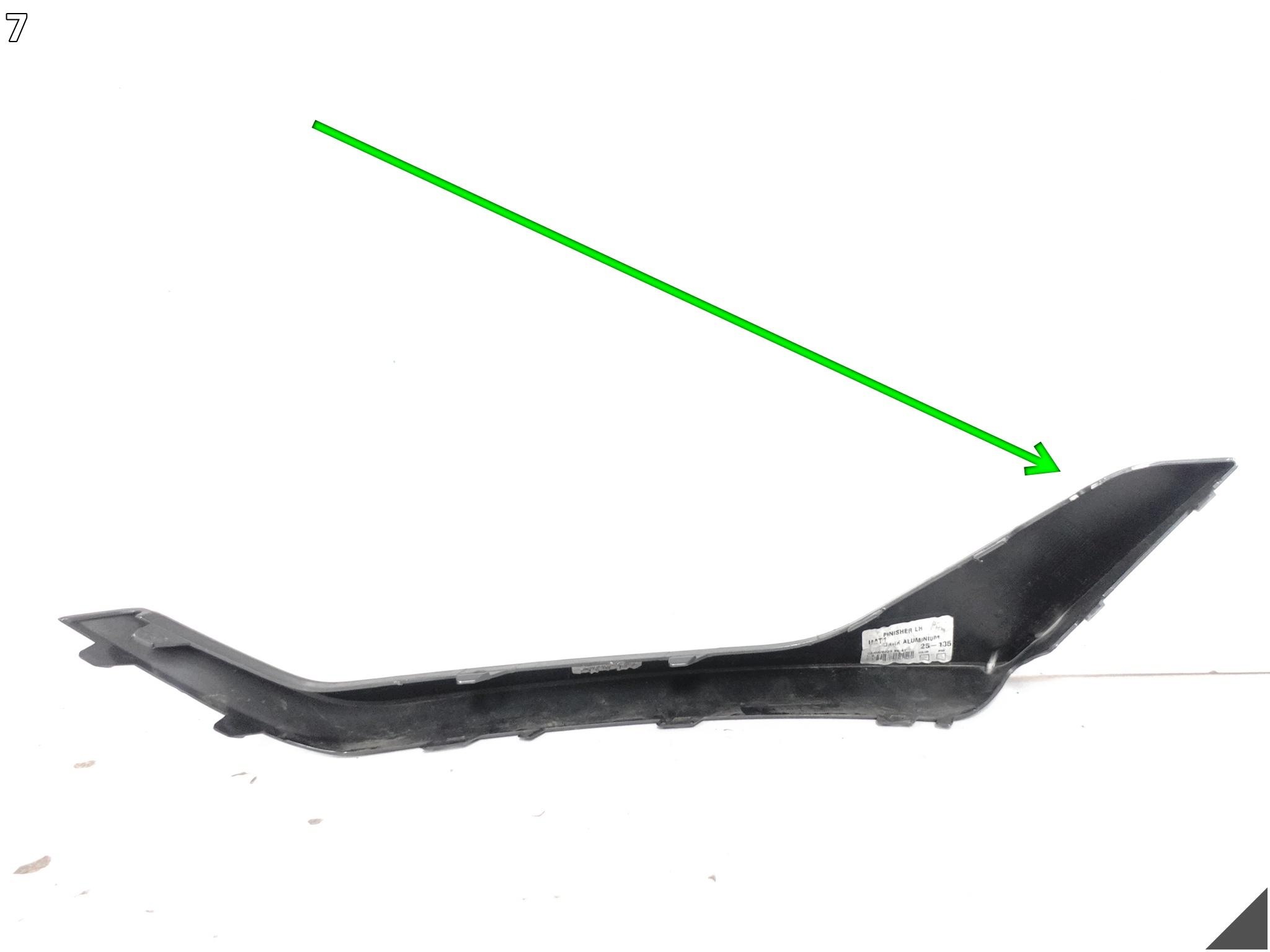 CUPRA ATECA 575 LIFT 21-24 leiste schutzleiste SPOILER blende gehäuse W stoßstange vorne links