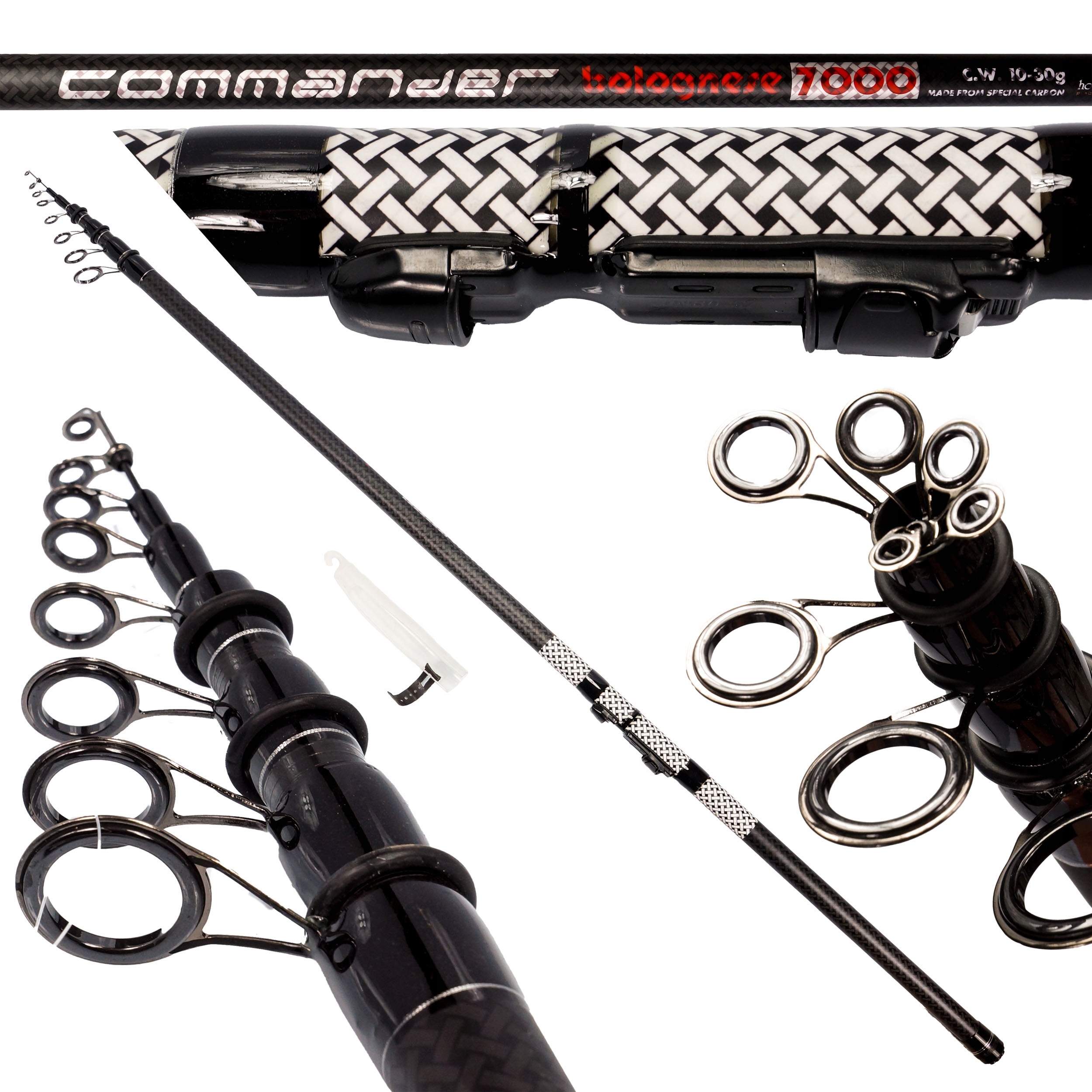 WĘDKA HOKKAIDO COMMANDER BOLONKA WĘGLOWA 4M HOKKAIDO