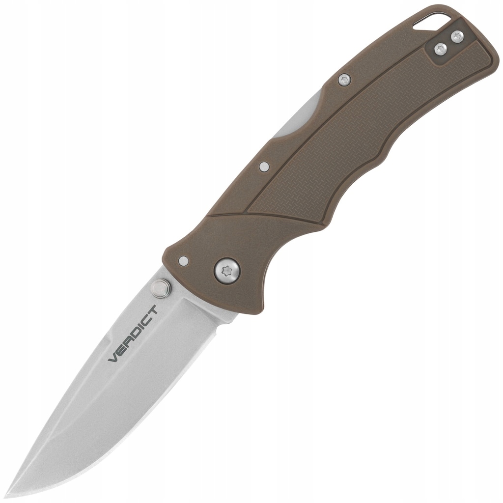 Nůž s klipem Edc Cold Steel Verdict Spear-Point Fde