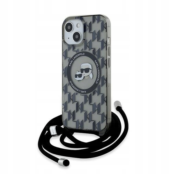 Karl Lagerfeld KLHMP15SHCKCKLCK iPhone 15 14 13 6.1" czarny/bl