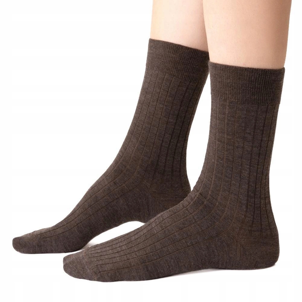 Ponožky Steven 130 Merino Pruh Z Merino Vlny 35-37