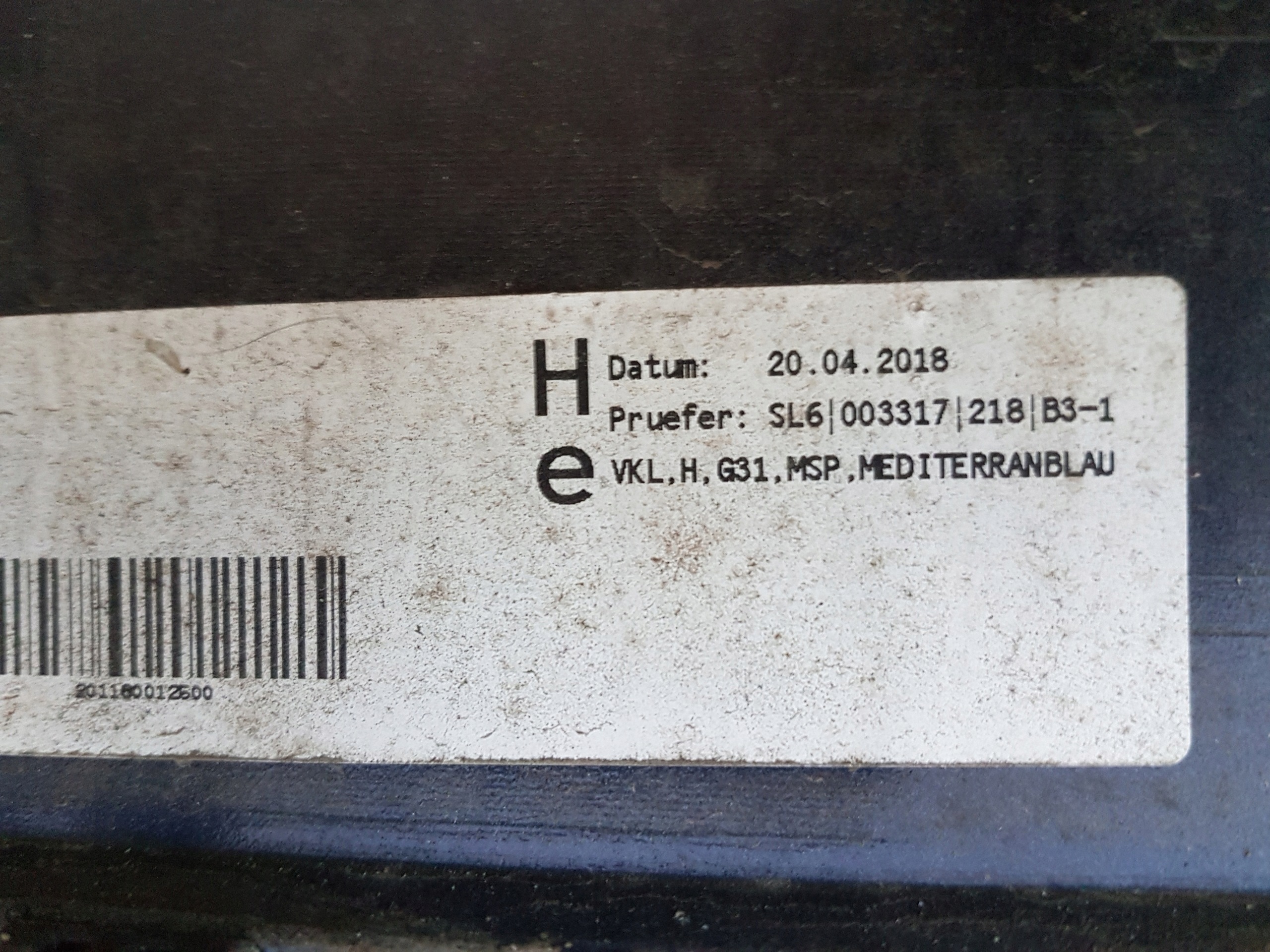 Stoßstange hinten BMW G31 M-Paket