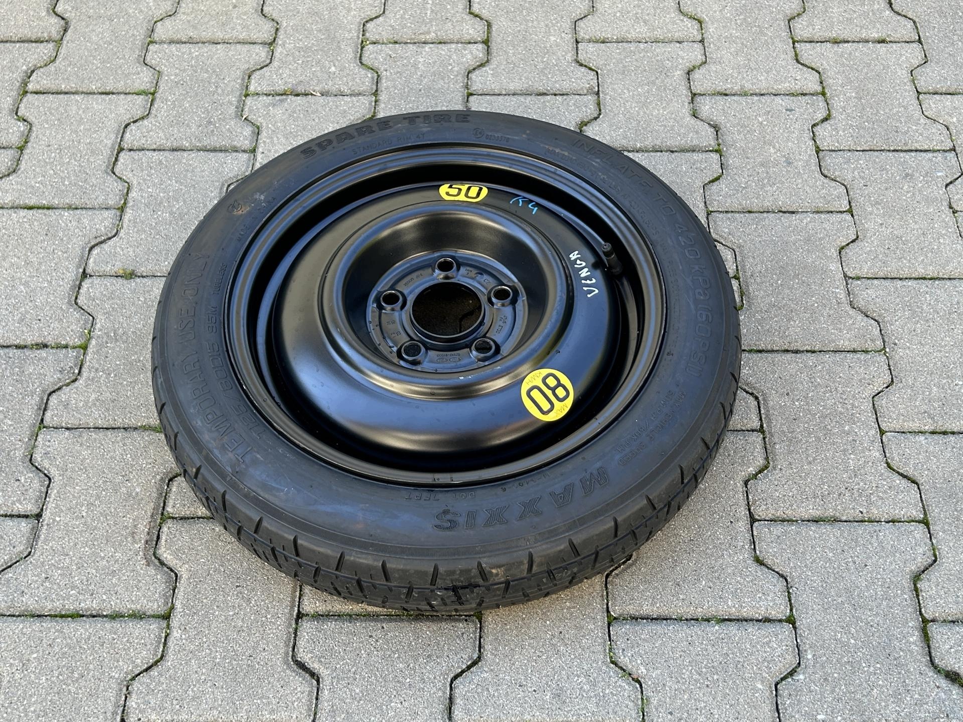 roue roue de secours roue de secours roue de secours 15 KIA VENGA 2009-2014 52910-1H900