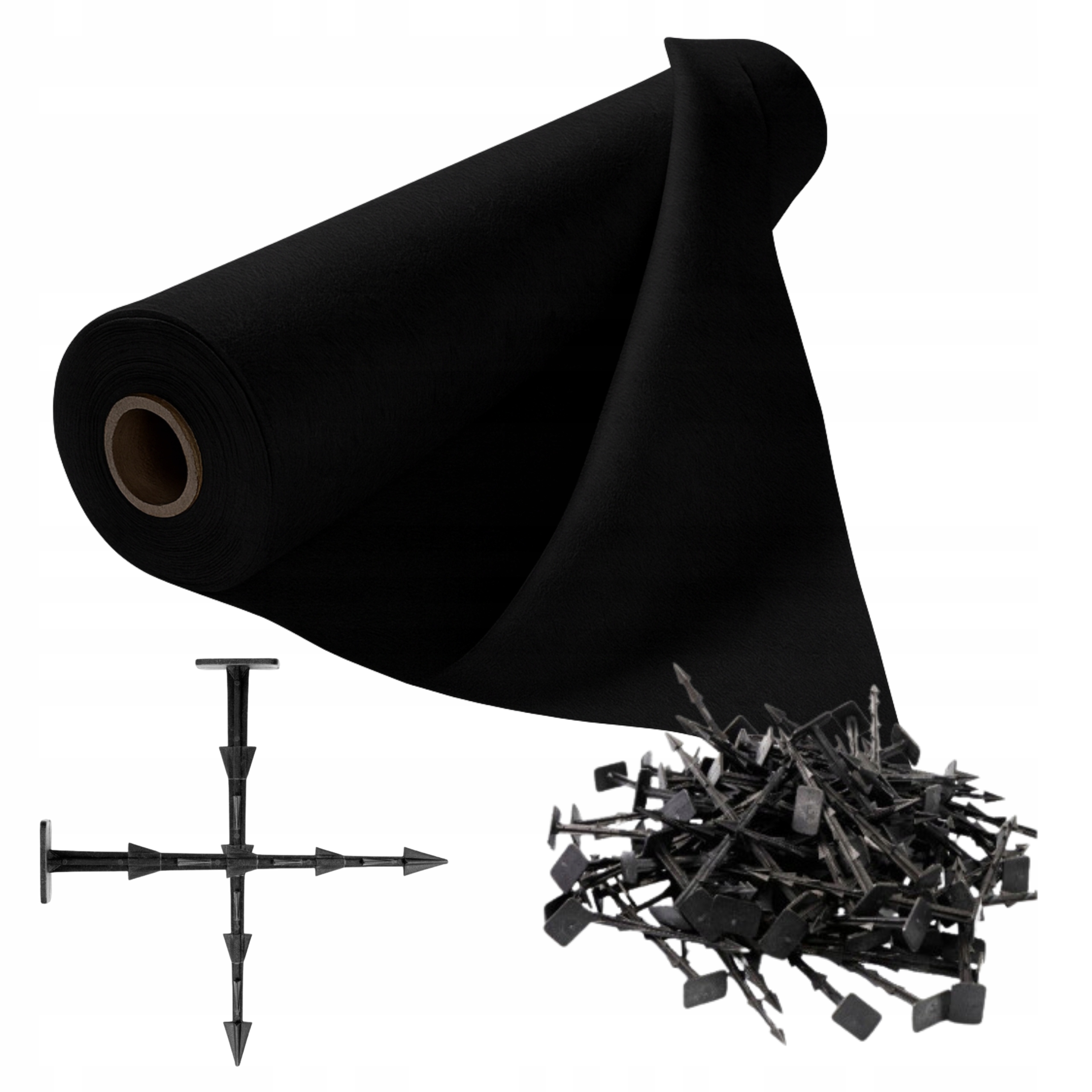 Geowłóknina Drogowa 200 g/m² 2x50m na drogi, parkingi, pod kamień