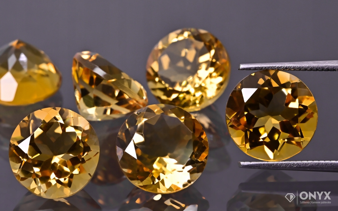 Citron fazetovaný kulatý fi 10 mm