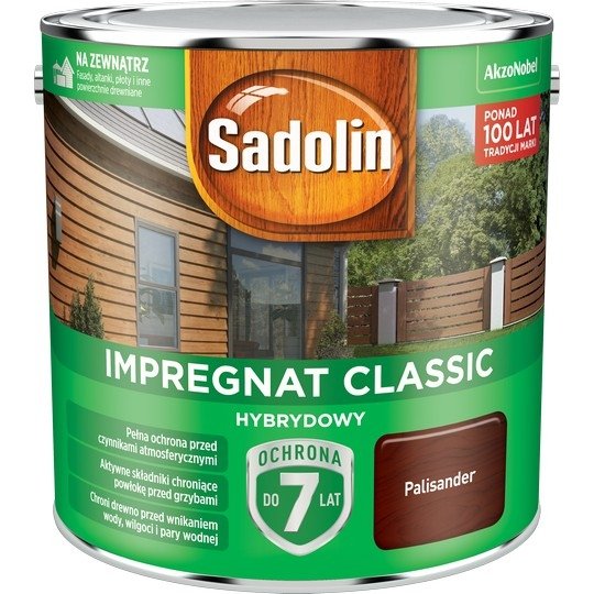 

Sadolin Classic Impr. Hybrydowy 4,5L Palisander