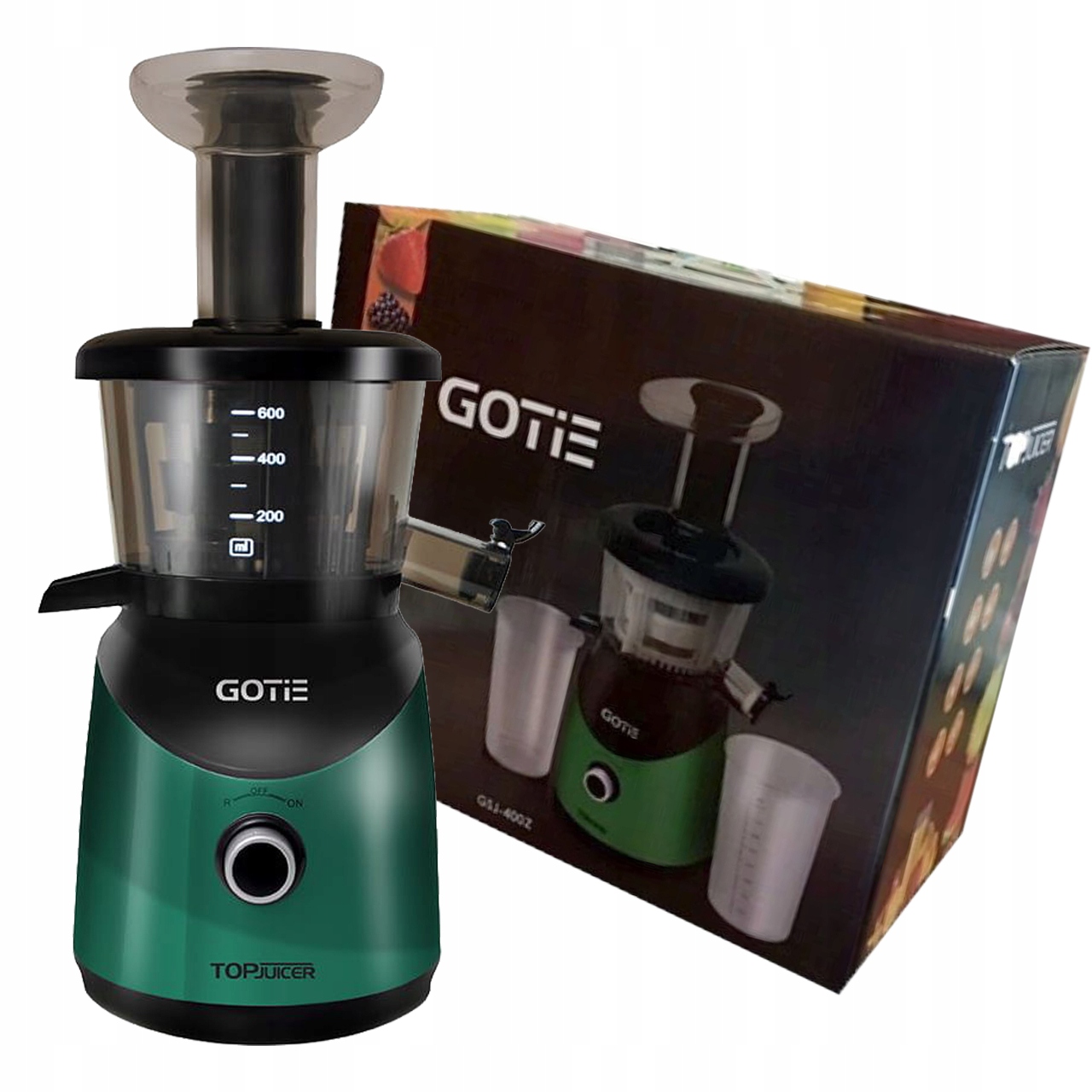 Lis Na Citrusy Pomalý Gotie GSJ-400Z Zelený 150W