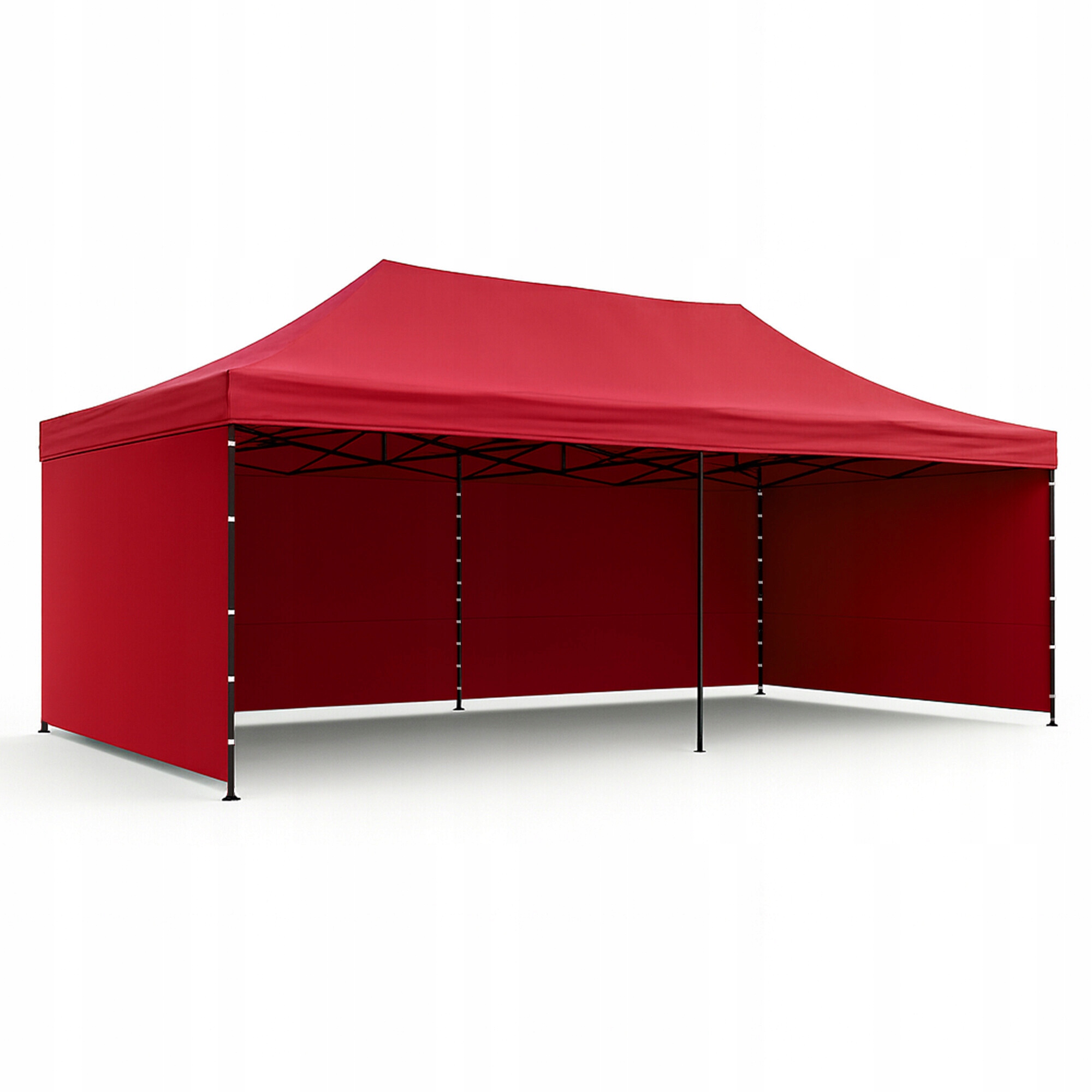 Aga Nožnicový stánok 3x6m Červený
