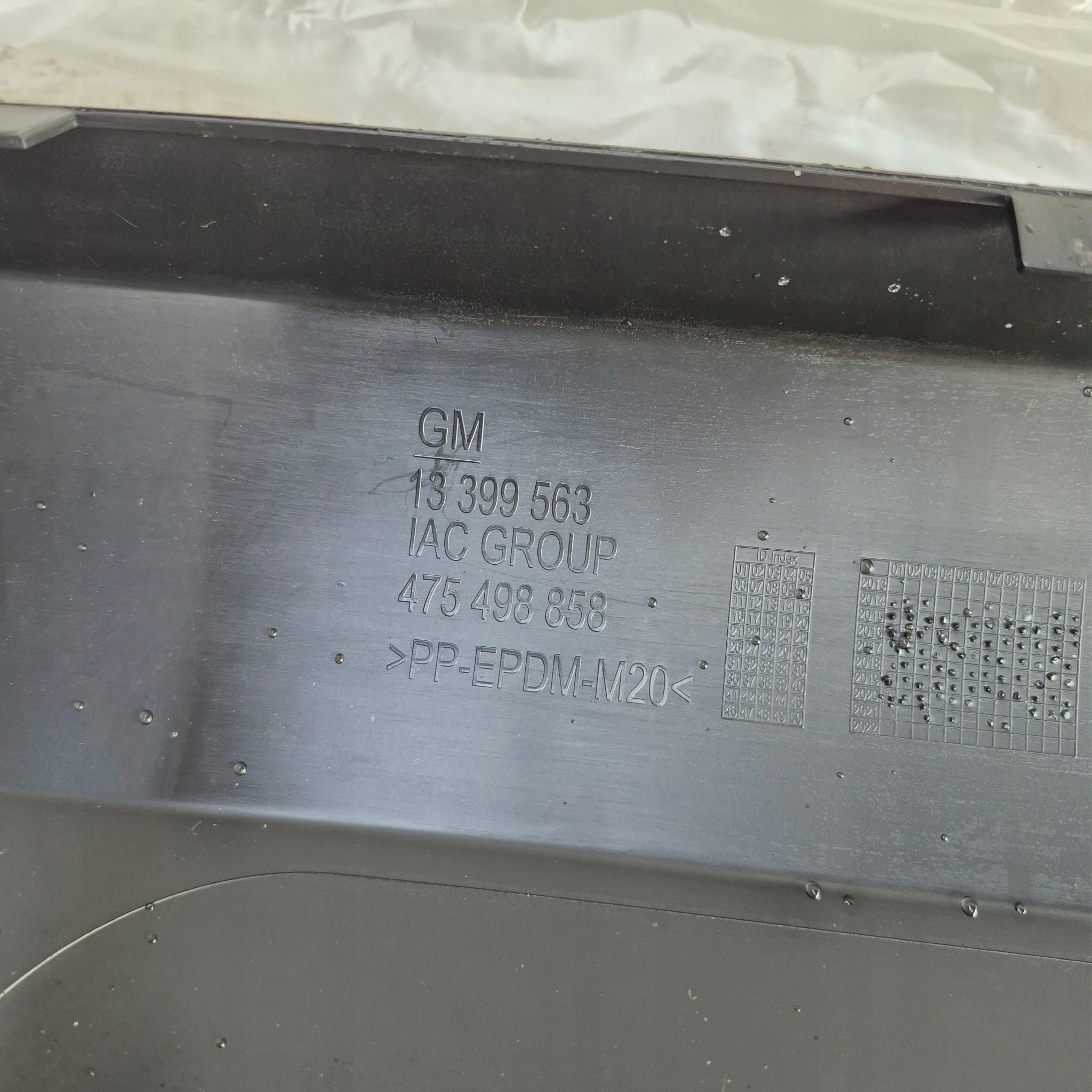 OPEL CORSA E 14-19 DOL accessori spoiler Paraurti posteriore