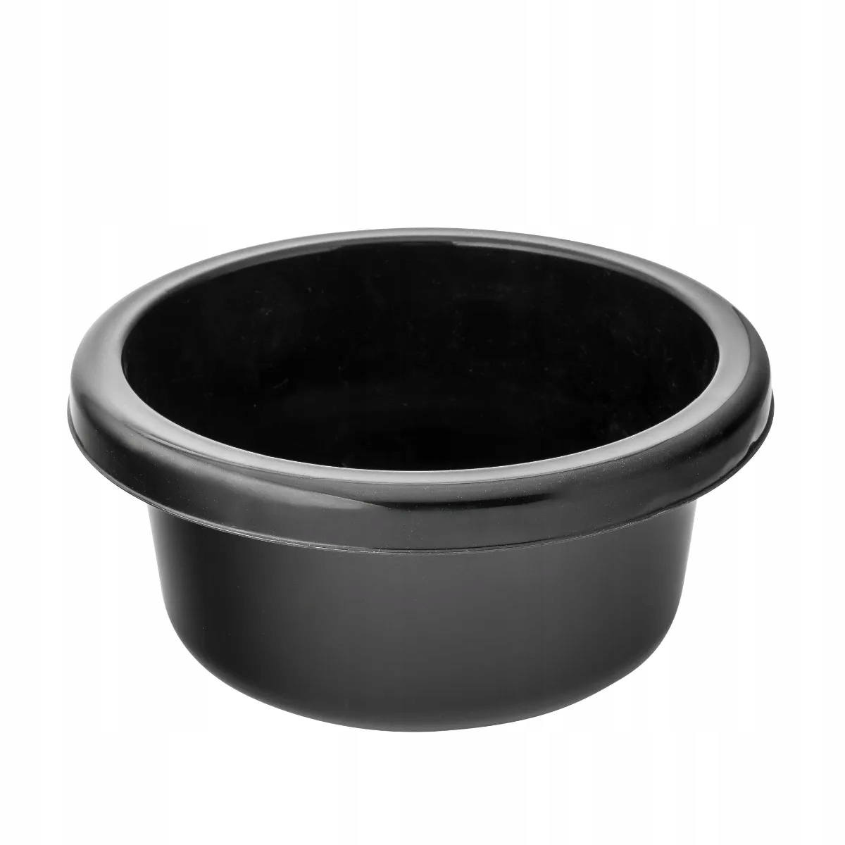 Miednica na pranie miska kuchenna plastikowa Altom Design okrągła czarna 9l