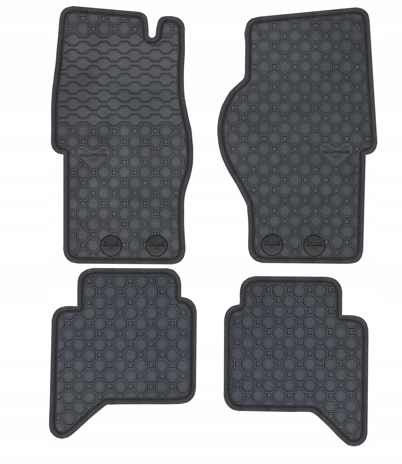 Range Rover I SUV 1986-1994 Dywanik gumowe PrimeLiner - Czarne Producent Max-Dywanik