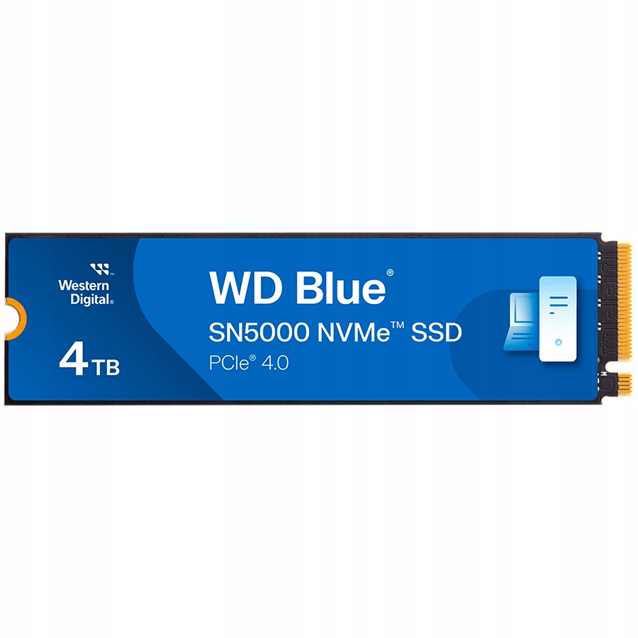 Wd Blue SN5000 Ssd 4 Tb M.2 NVMe PCIe Gen4 x4 (M.2 2280)