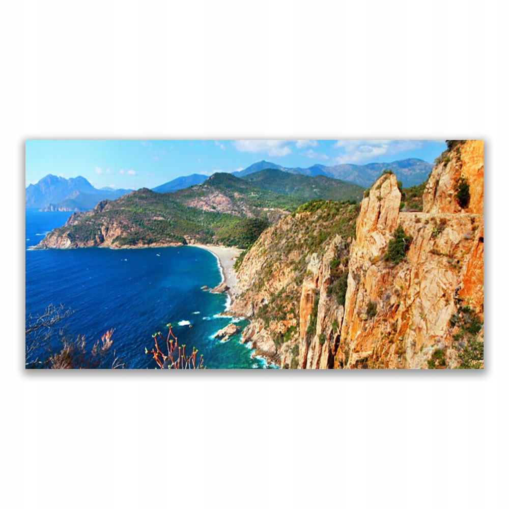 

Fotoobraz ścienny 140x70 Klif Wybrzeże Morze Góry