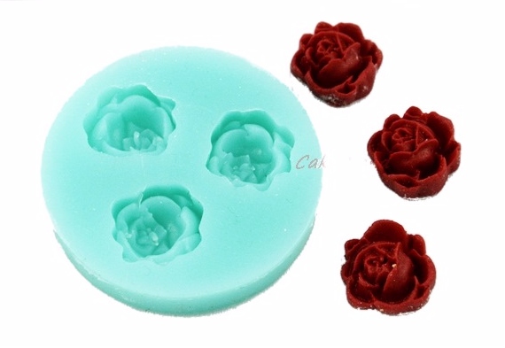 

Forma silikonowa 3D Małe Różyczki