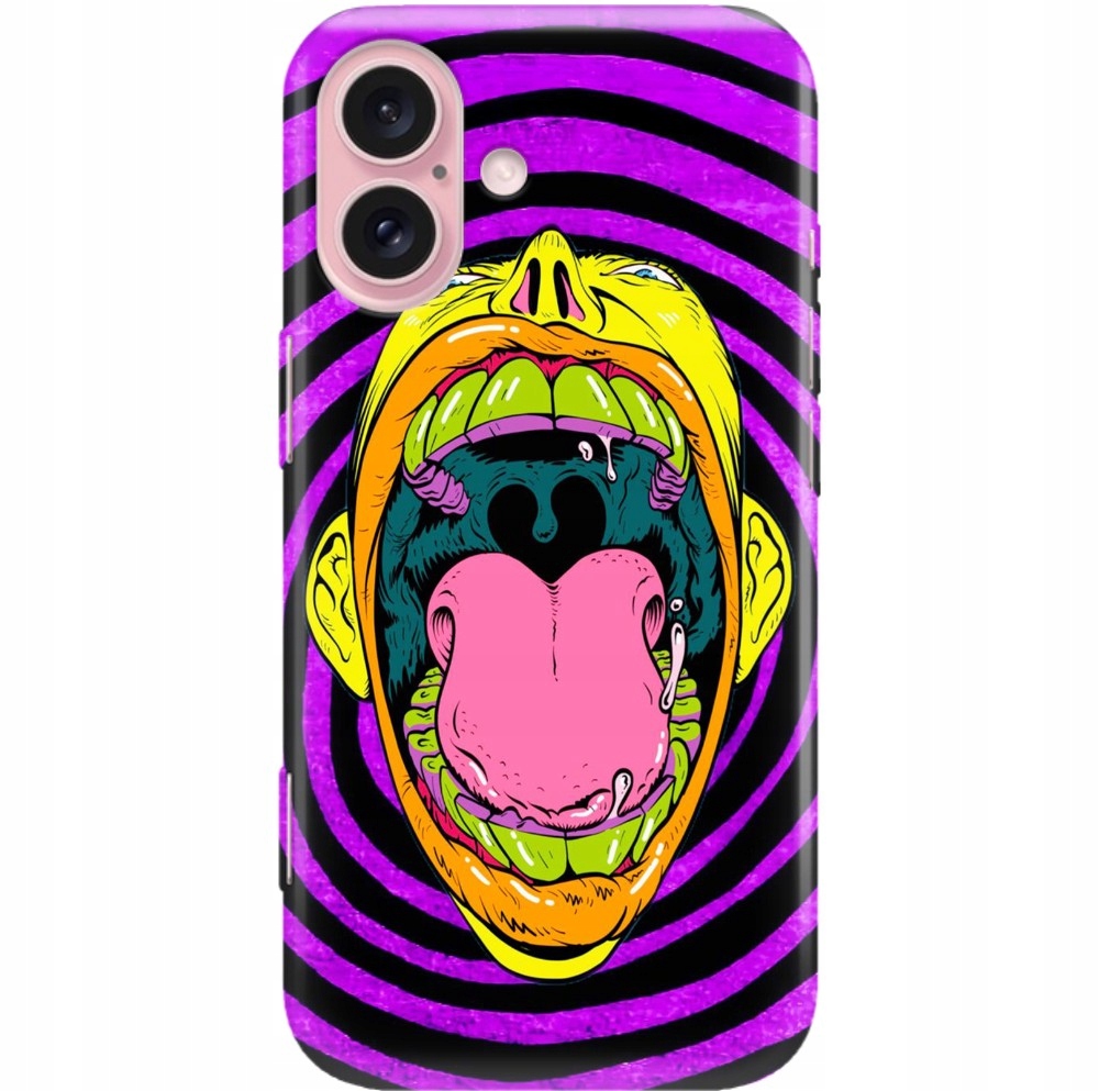 Pouzdro Pro Iphone 16 Case Zadní Kryt Tpu Pro Mládež Zvířata Bláznivé MIX Vzorů