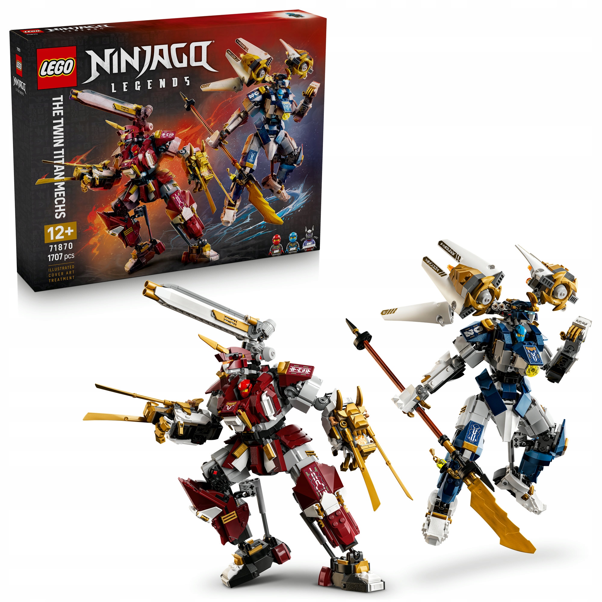 Lego Ninjago 71870 Dvojice titánských robotů